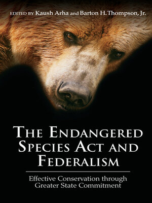 cover image of The Endangered Species Act and Federalism
